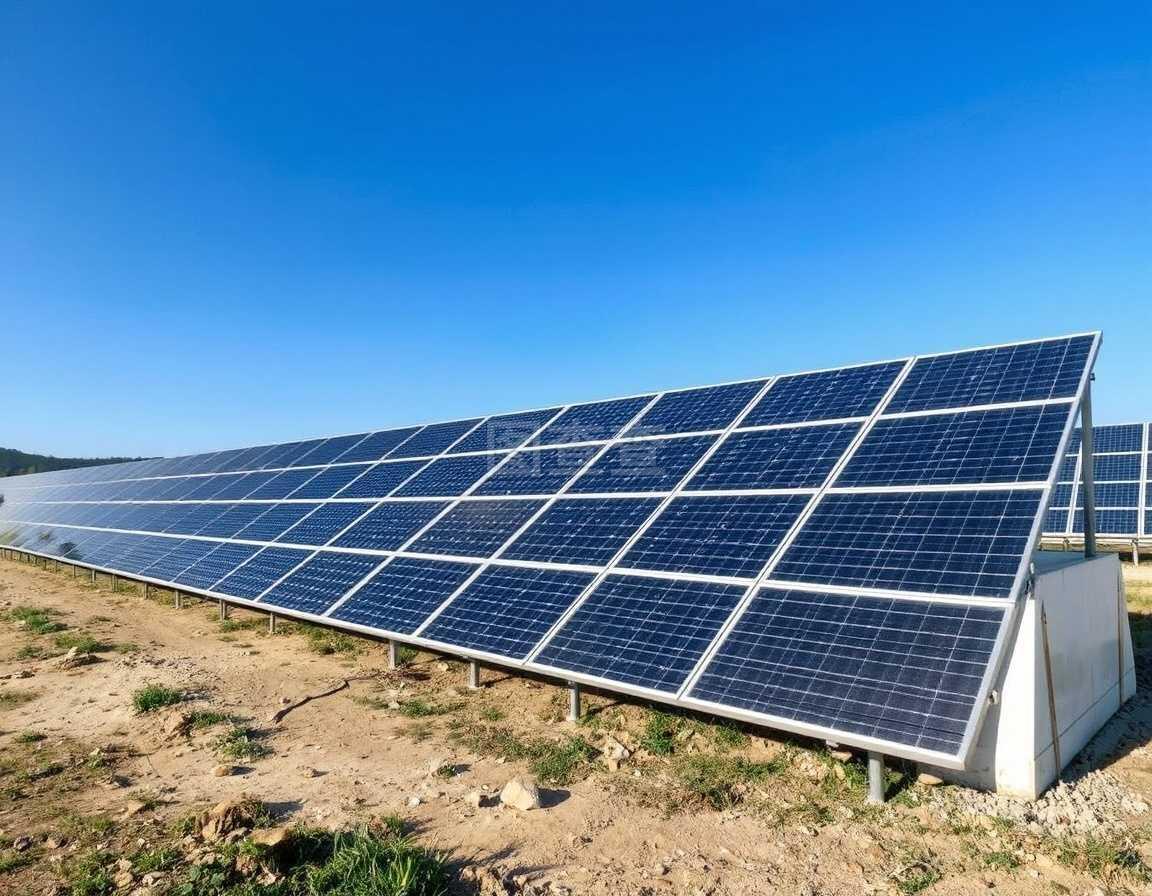 法国光伏太阳能发电厂 绿色能源的未来之路